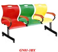 Ghế băng chờ 3 chỗ ngồi có tay GN01-3B